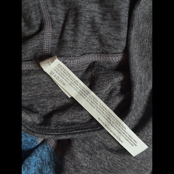 Free People Leggings Small Gray Pull On Intuition Pants Heather Colorblock - Picture 10 of 10